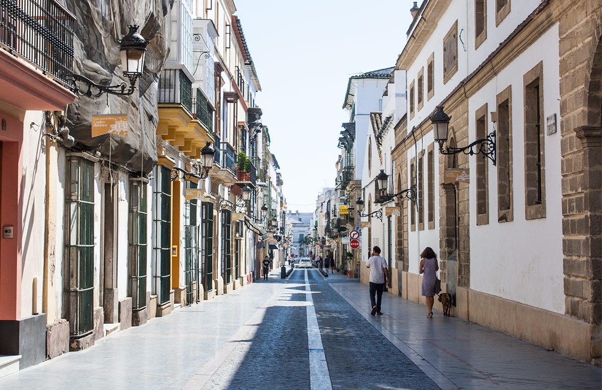 calles del Puerto de Santa María, Cádiz. Excursión cerca de Jerez de la Frontera