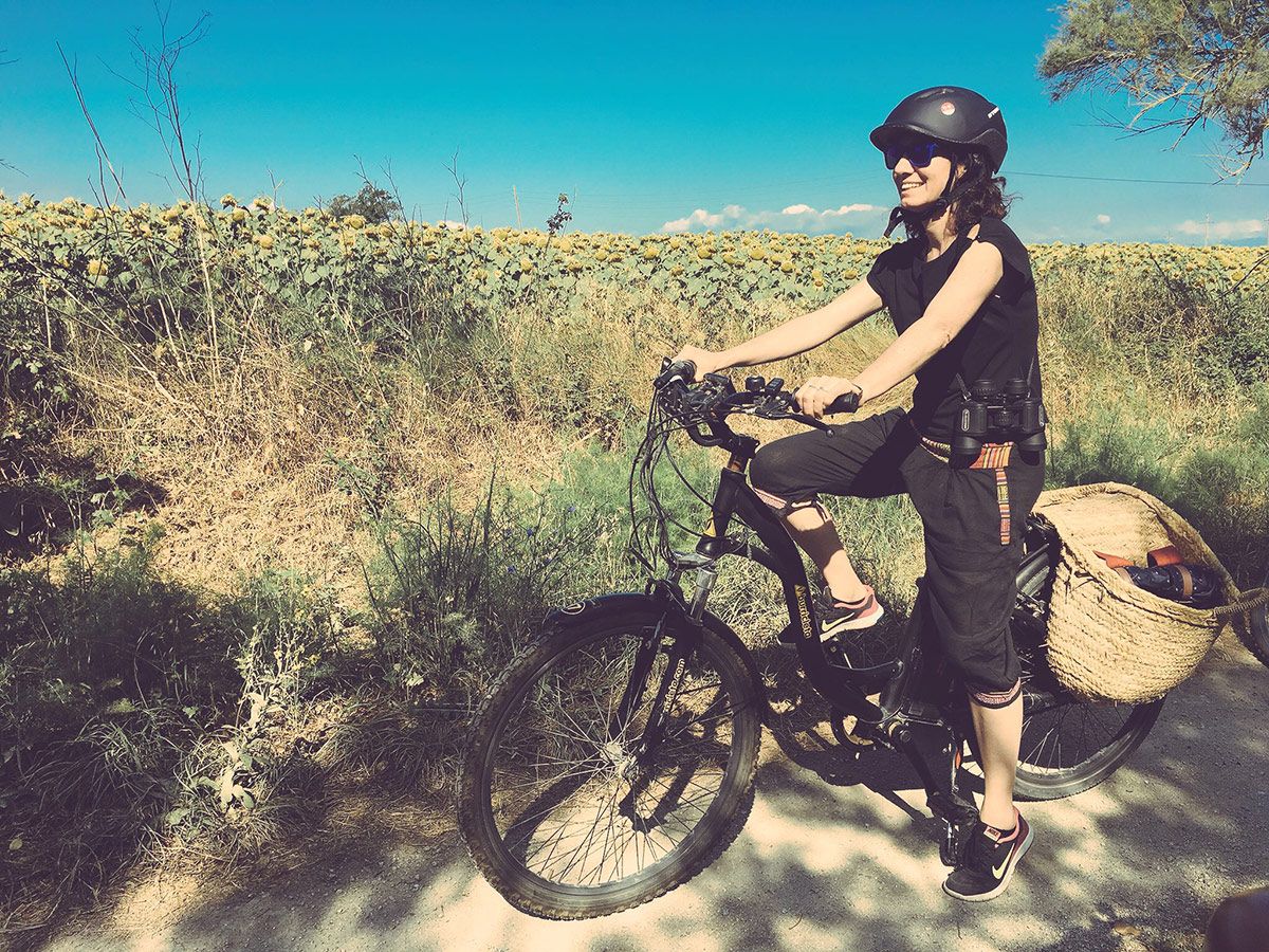 Turismo sostenible en España, recorrer el parque en bicicleta