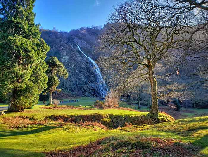 Cascada Powerscourt, Deerpark, Enniskerry, Wicklow, Irlanda, Irlanda en 5 días, qué ver en Irlanda, qué ver cerca de Dublín, escapada de otoño