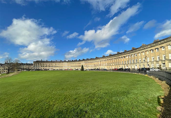 The Circus y Royal Crescent Bath, Reino Unido
