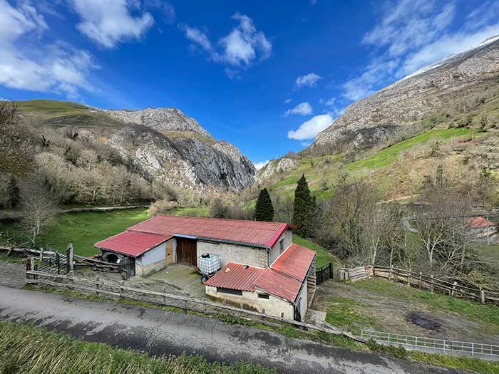 Paisajes de Teverga en Parque Natural de las Ubiñas-La Mesa Asturias